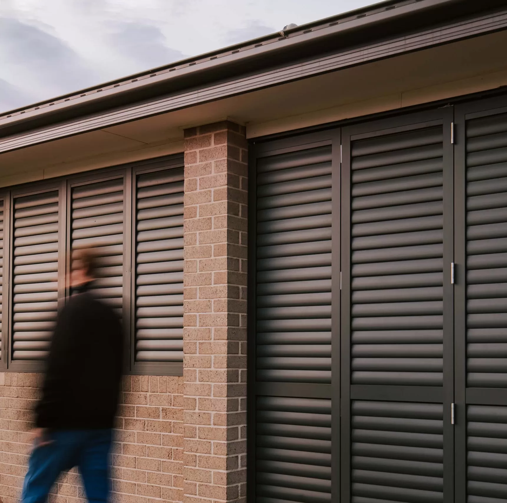 Aluminium shutter